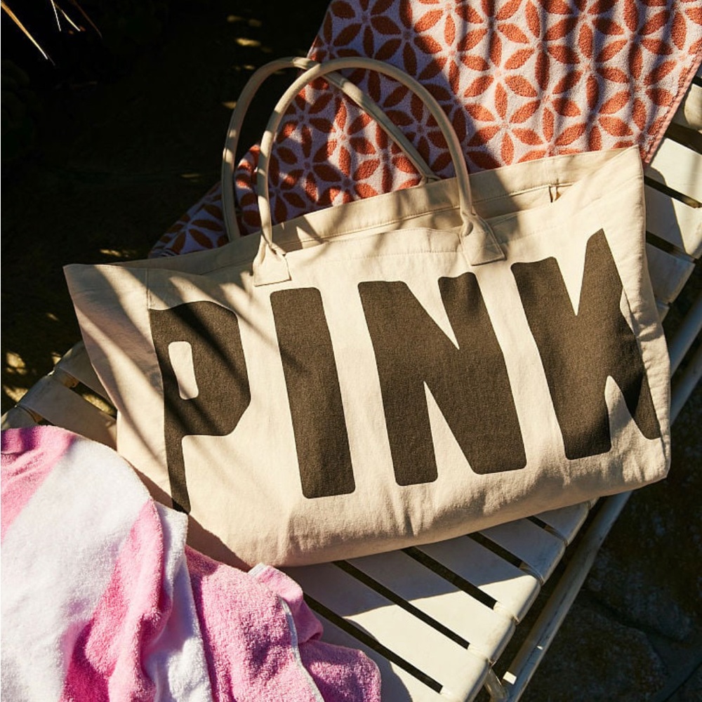 PINK VS Canvas Tote Bag